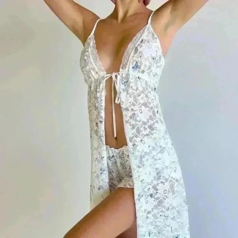 Frankie’s Bikinis Lucinda Lace‎ Dress New